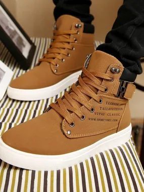 Mens fashion warm ankle boots Winter Boots