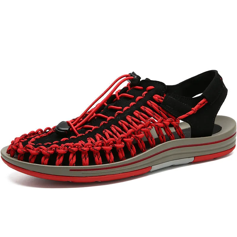 Men's Sandals Men's Breathable Beach Shoes Fashion Sneakers
