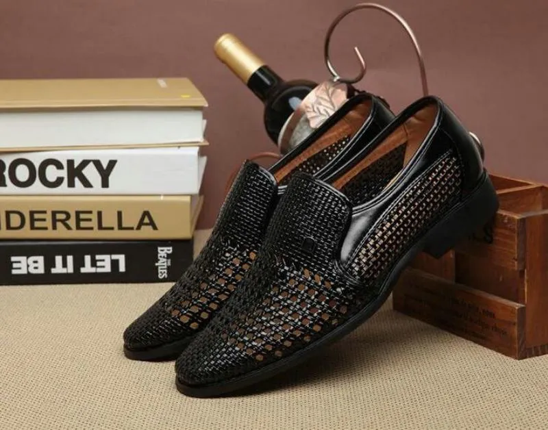 Men's Summer Leather Breathable Sandals