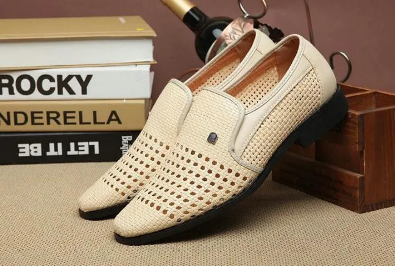 Men's Summer Leather Breathable Sandals
