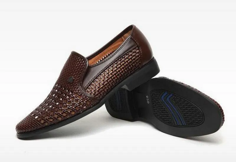 Men's Summer Leather Breathable Sandals