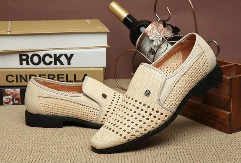 Men's Summer Leather Breathable Sandals