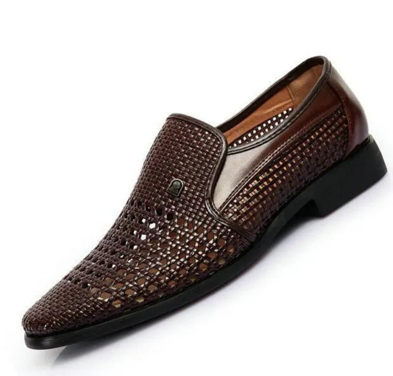 Men's Summer Leather Breathable Sandals