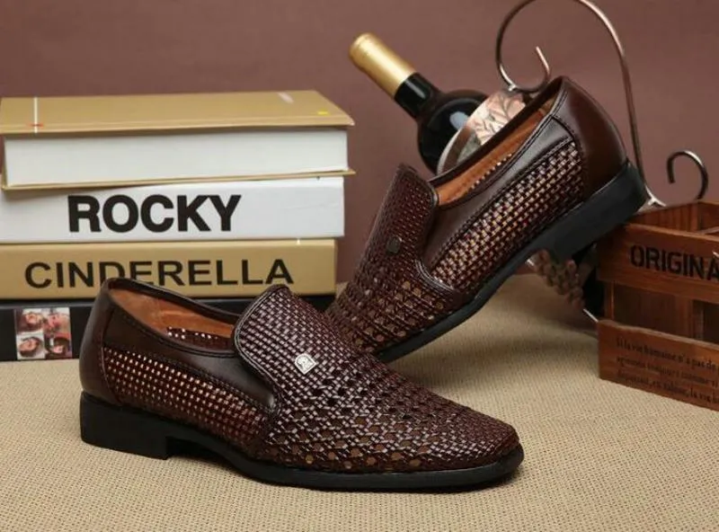 Men's Summer Leather Breathable Sandals