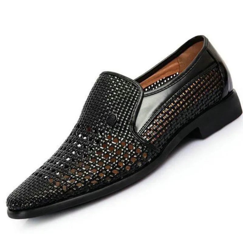 Men's Summer Leather Breathable Sandals