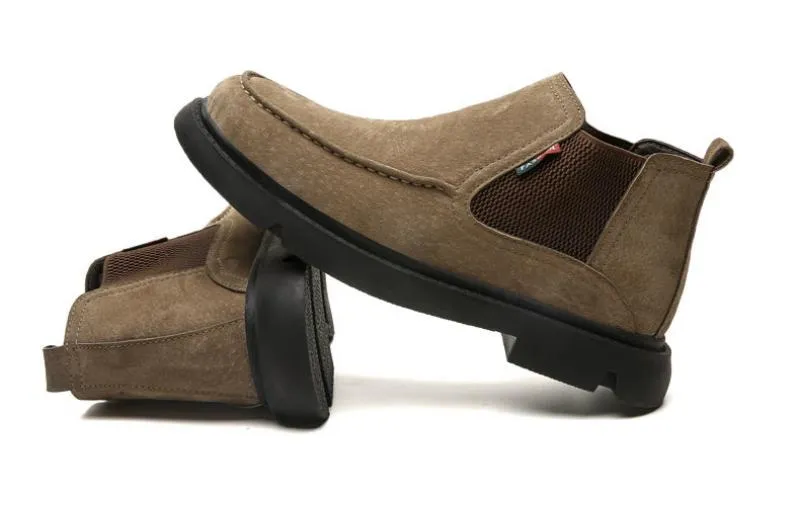 Men's Winter Casual Warm Ankle Boots | Plus Size