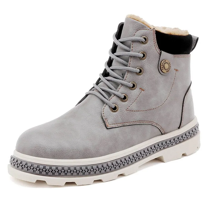 Men's Winter Casual Warm Ankle Boots