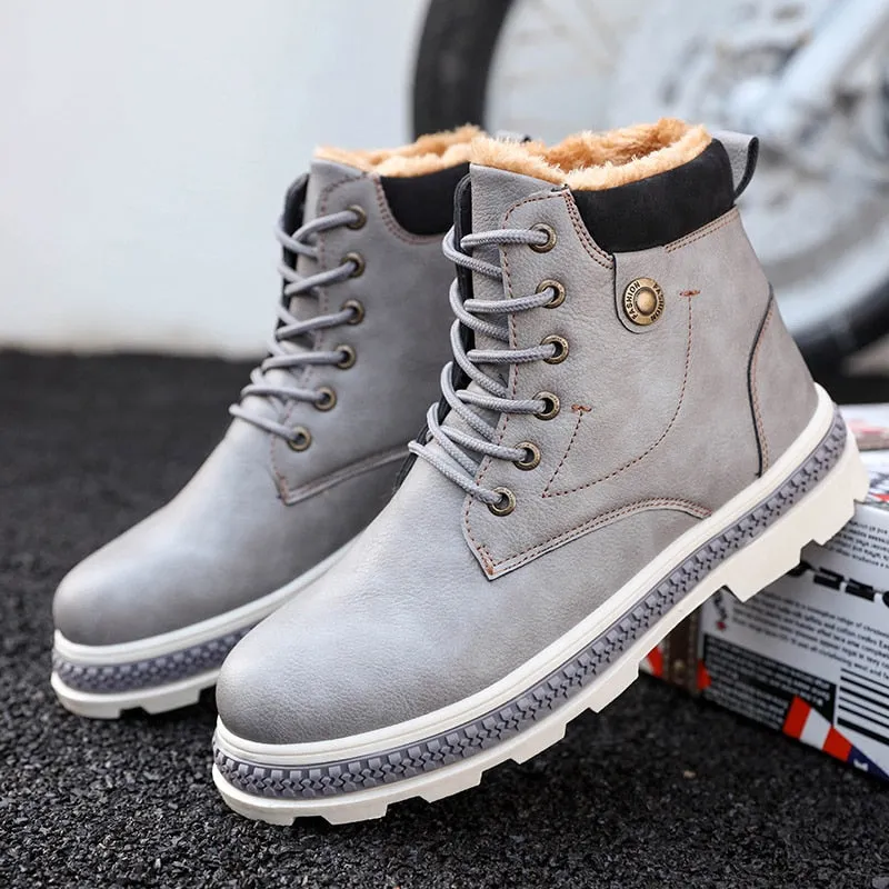 Men's Winter Casual Warm Ankle Boots