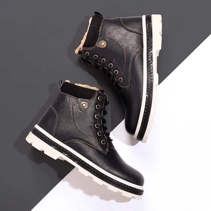 Men's Winter Casual Warm Ankle Boots