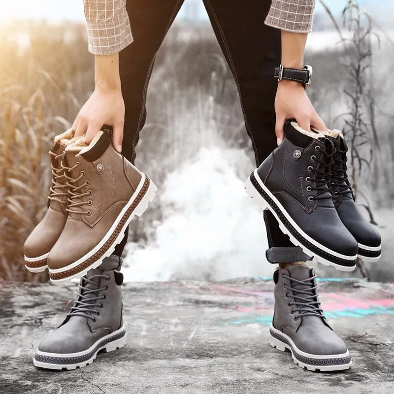 Men's Winter Casual Warm Ankle Boots