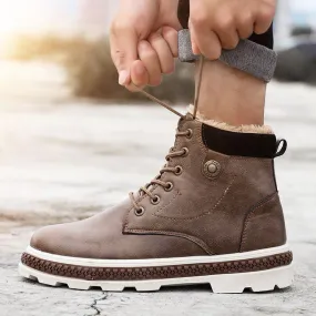 Men's Winter Casual Warm Ankle Boots