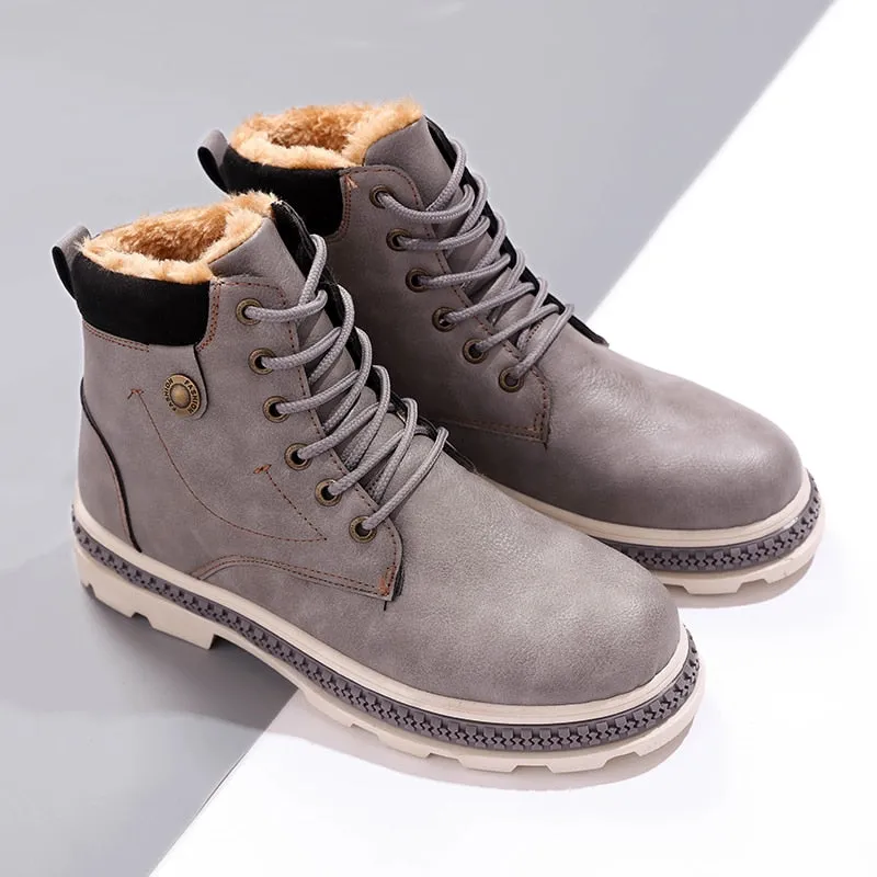 Men's Winter Casual Warm Ankle Boots