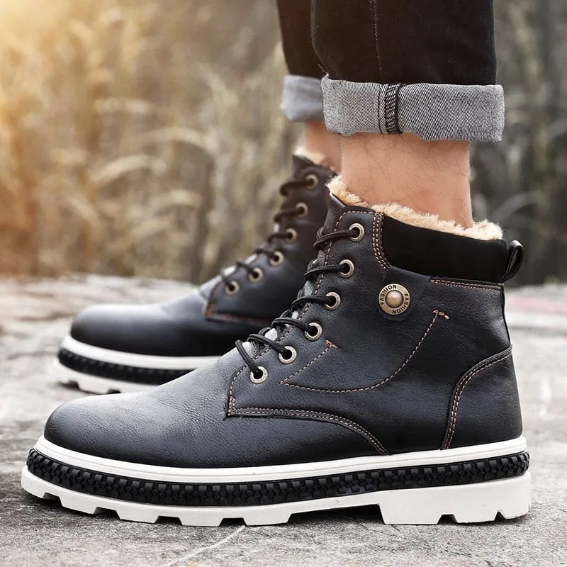 Men's Winter Casual Warm Ankle Boots