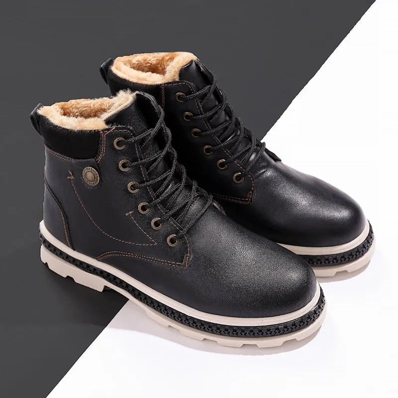 Men's Winter Casual Warm Ankle Boots