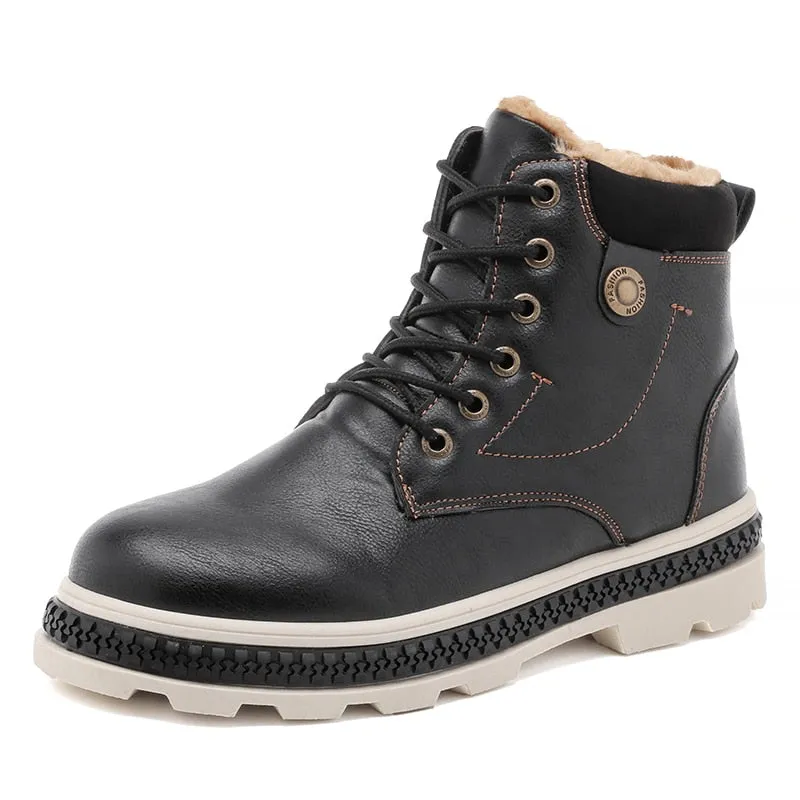 Men's Winter Casual Warm Ankle Boots