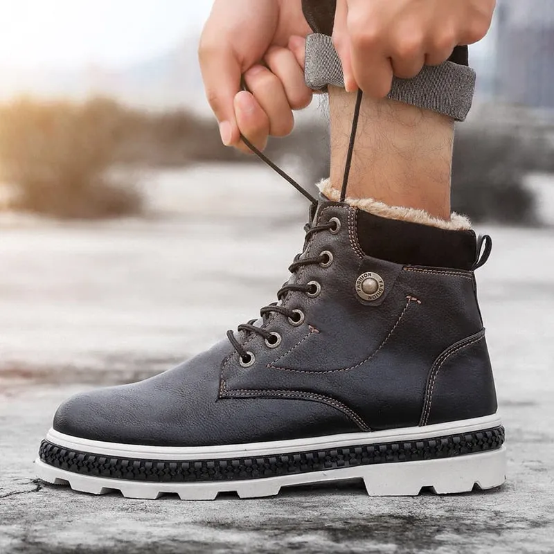 Men's Winter Casual Warm Ankle Boots