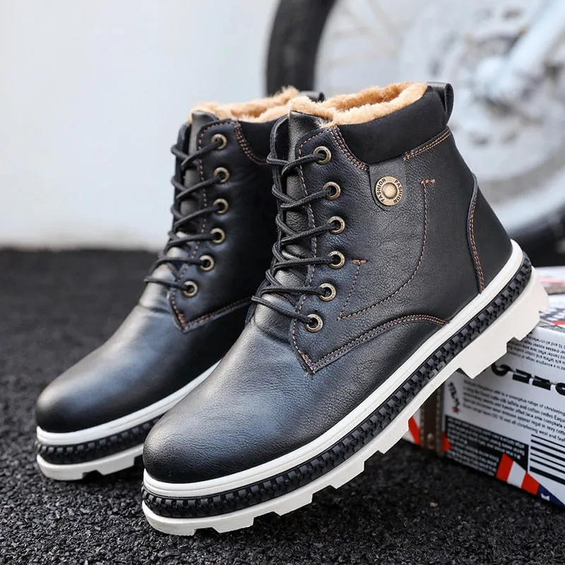 Men's Winter Casual Warm Ankle Boots