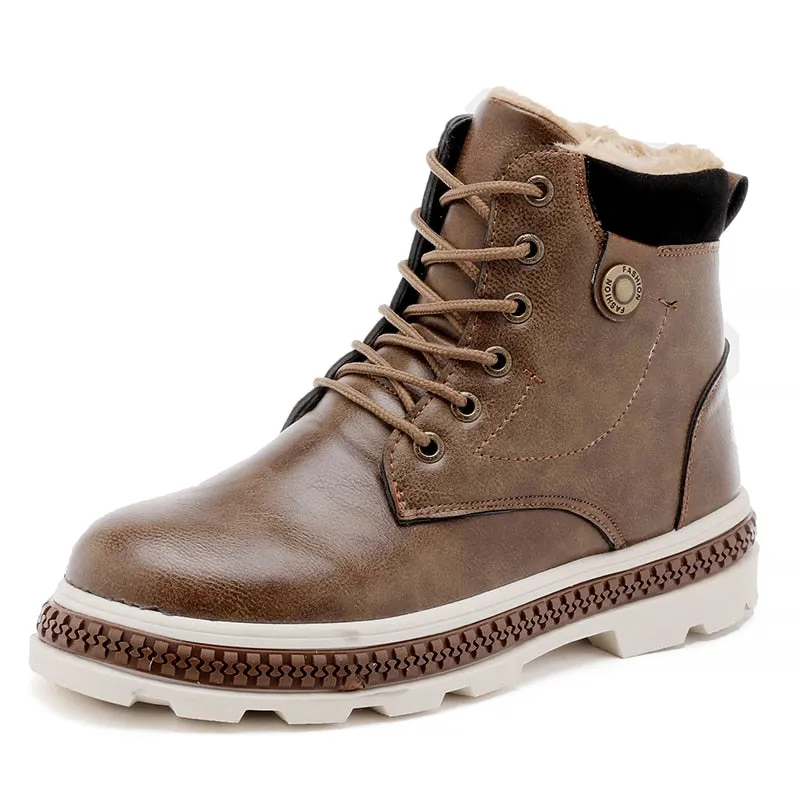 Men's Winter Casual Warm Ankle Boots