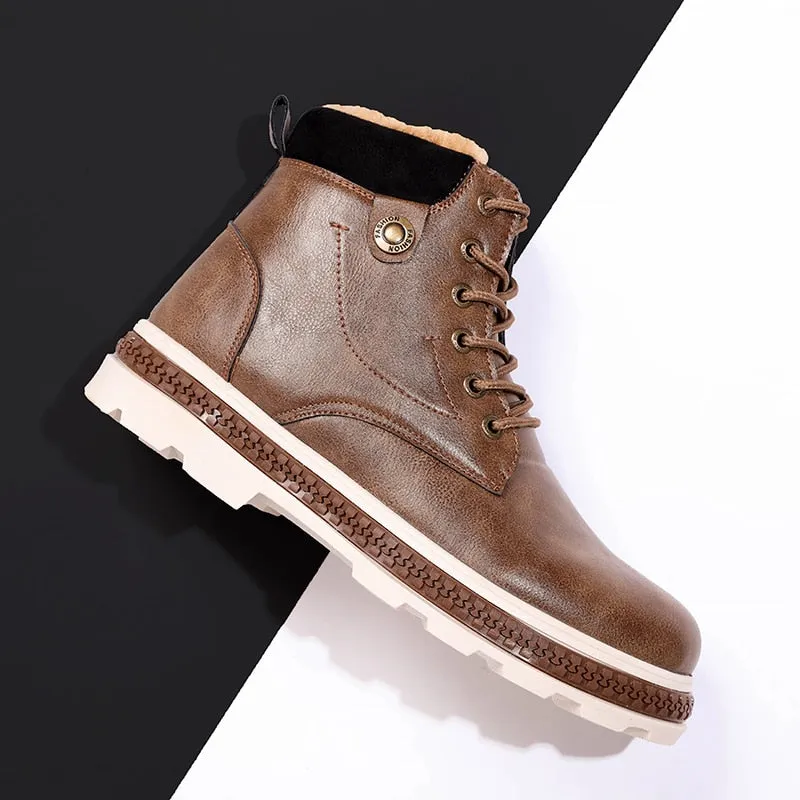 Men's Winter Casual Warm Ankle Boots