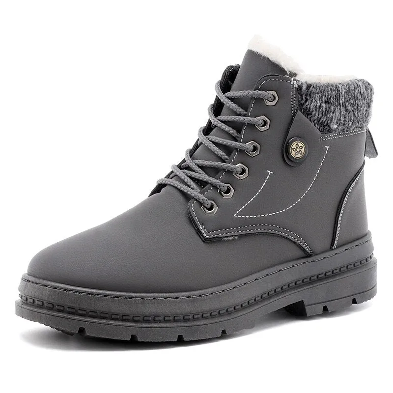 Men's Winter Casual Warm Ankle Boots