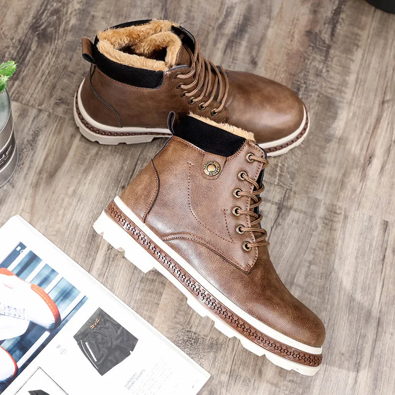 Men's Winter Casual Warm Ankle Boots