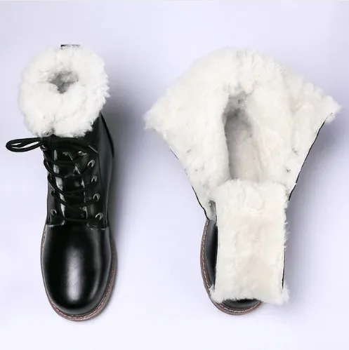 Men's Winter Warm Natural Wool Boots