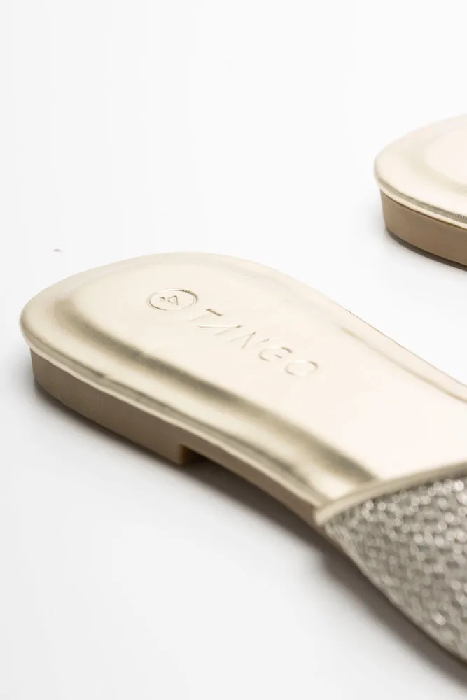 Mesh Sandal Gold