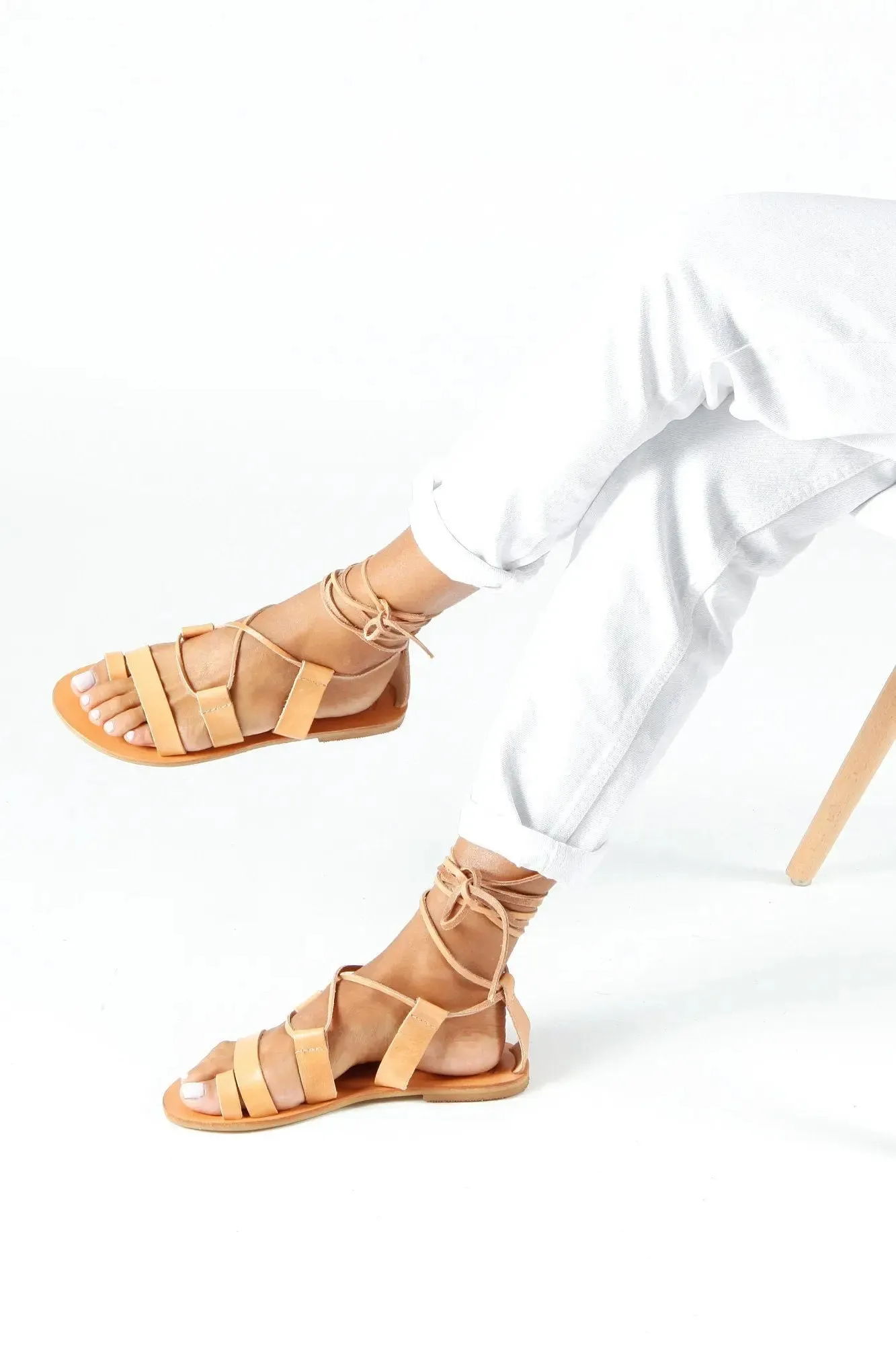 NEFELI Handmade Greek Sandals