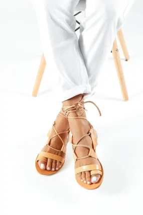 NEFELI Handmade Greek Sandals