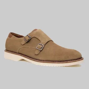 Neil Plain Toe Monk Strap Casual Shoes