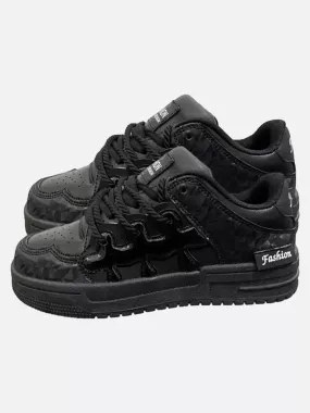 Niceprimes Niche Plum Bread Black Warrior Retro Versatile Sneaker