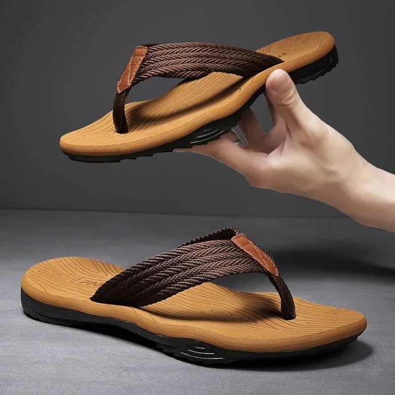 OCW Orthopedic Sandals Women Breathable Arch Protective Flip-flops Colorblock Stylish