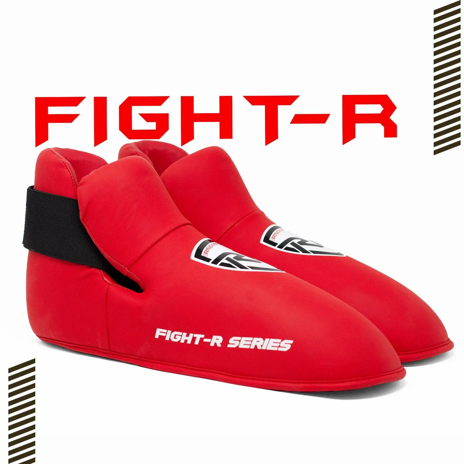 RingMaster Sports Semi Contact Point Foot Protector Taekwondo Kickboxing K1 Red