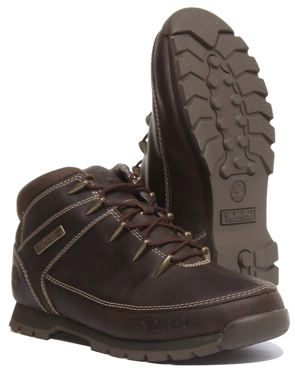 Timberland A2Dus Euro Sprint Mid Hiker Boot In Olive For Men