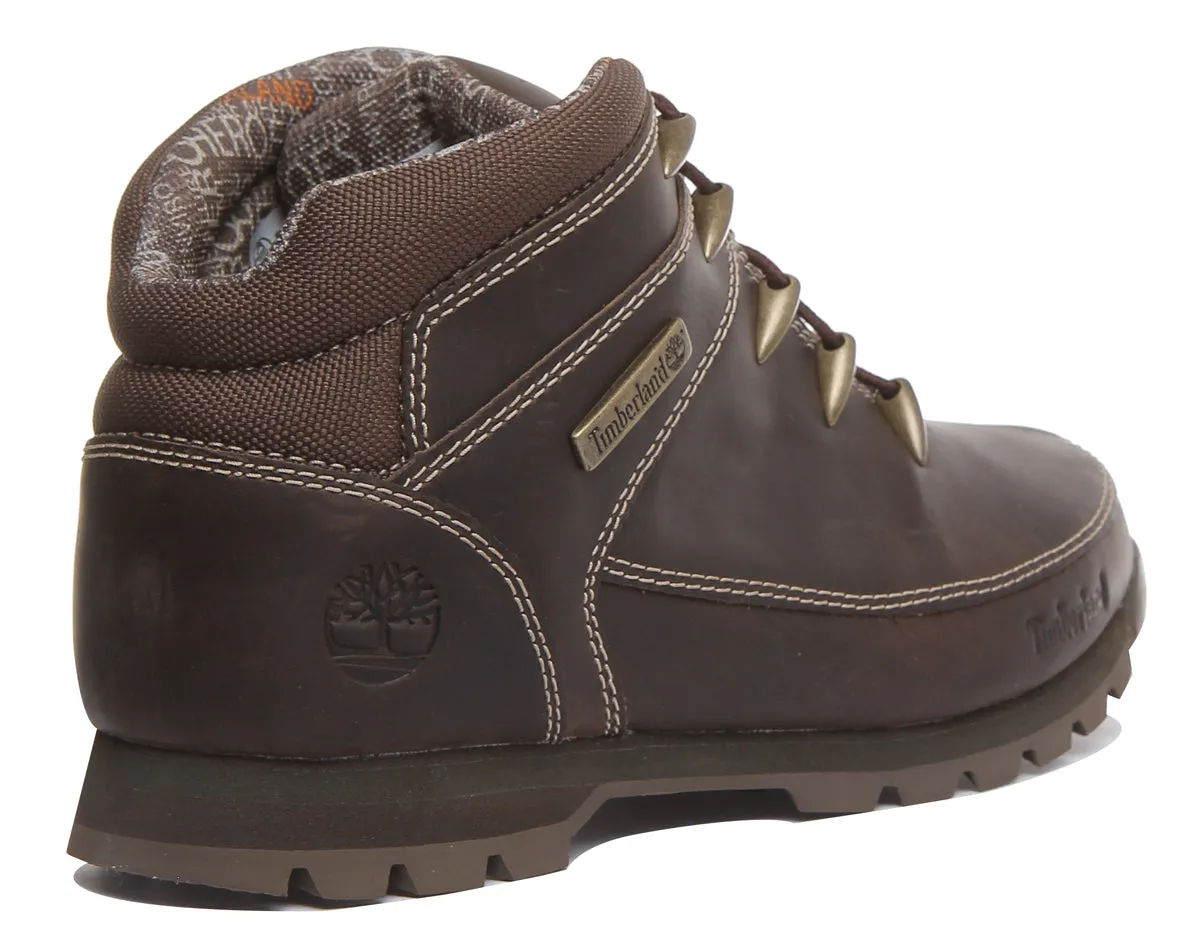 Timberland A2Dus Euro Sprint Mid Hiker Boot In Olive For Men