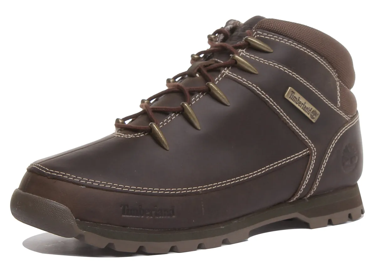Timberland A2Dus Euro Sprint Mid Hiker Boot In Olive For Men