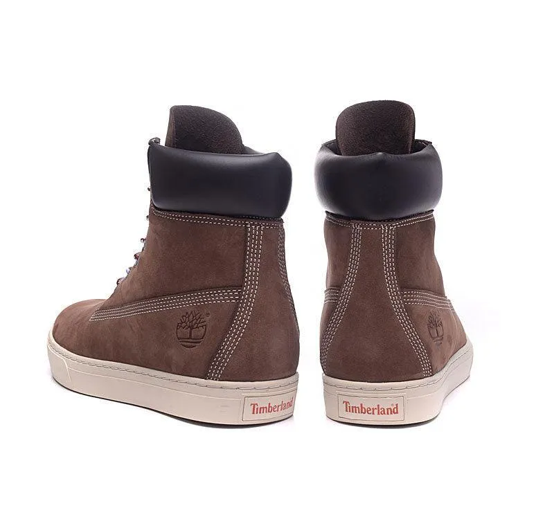 Timberland Icon Nubuck with Rubber Sole Brown Waterproof Boots