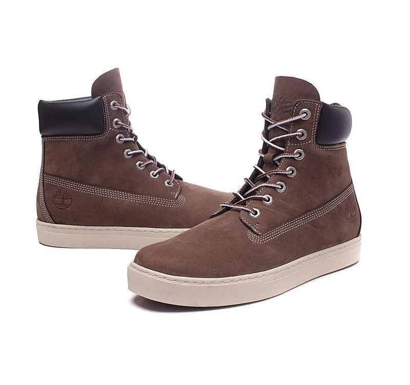 Timberland Icon Nubuck with Rubber Sole Brown Waterproof Boots