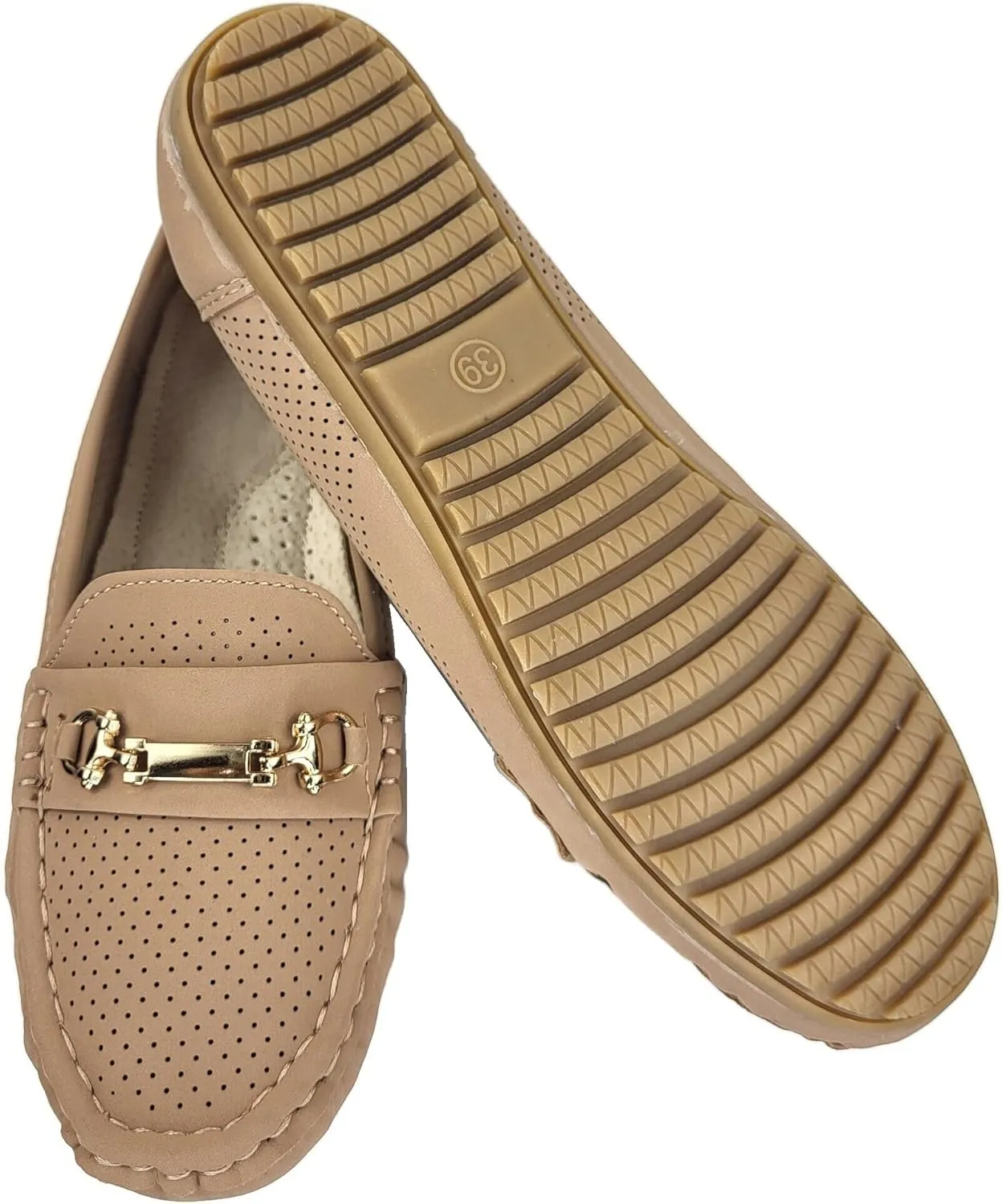 TruFox Comfort Loafer Slip on Flat Walking Shoes