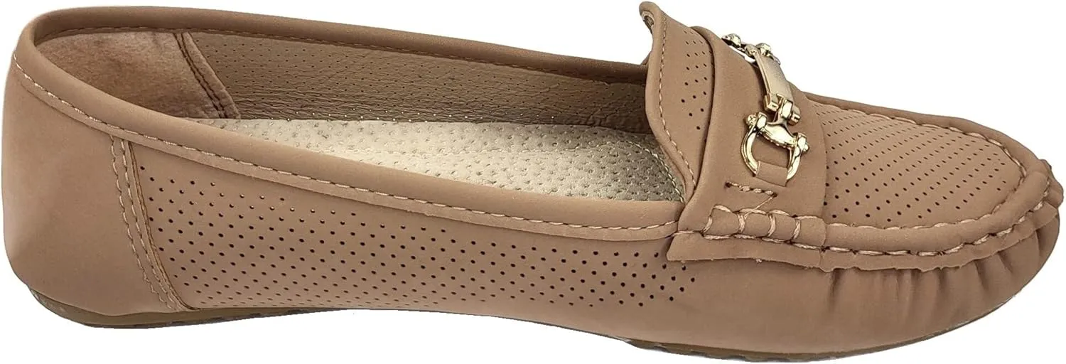TruFox Comfort Loafer Slip on Flat Walking Shoes