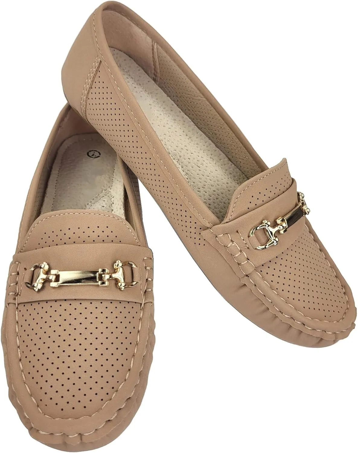 TruFox Comfort Loafer Slip on Flat Walking Shoes