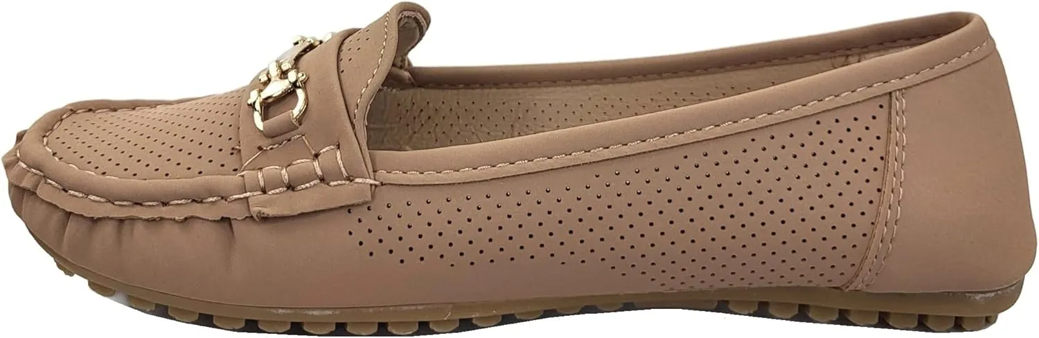 TruFox Comfort Loafer Slip on Flat Walking Shoes