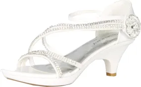 V-Luxury Platform Sandals for Women Sexy Square Peep Toe Slip On Chunky High Heel Sandals Slip On Dress Pumps