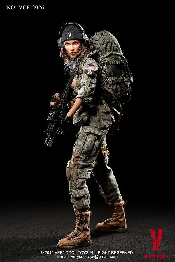 VERYCOOL - VCF-2026 - 1/6 ACU Camo Female Shooter