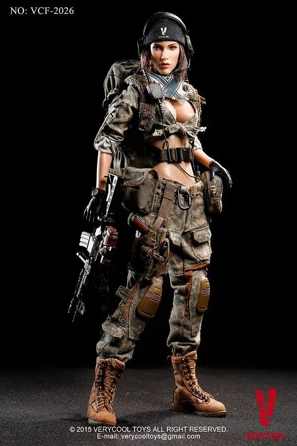 VERYCOOL - VCF-2026 - 1/6 ACU Camo Female Shooter