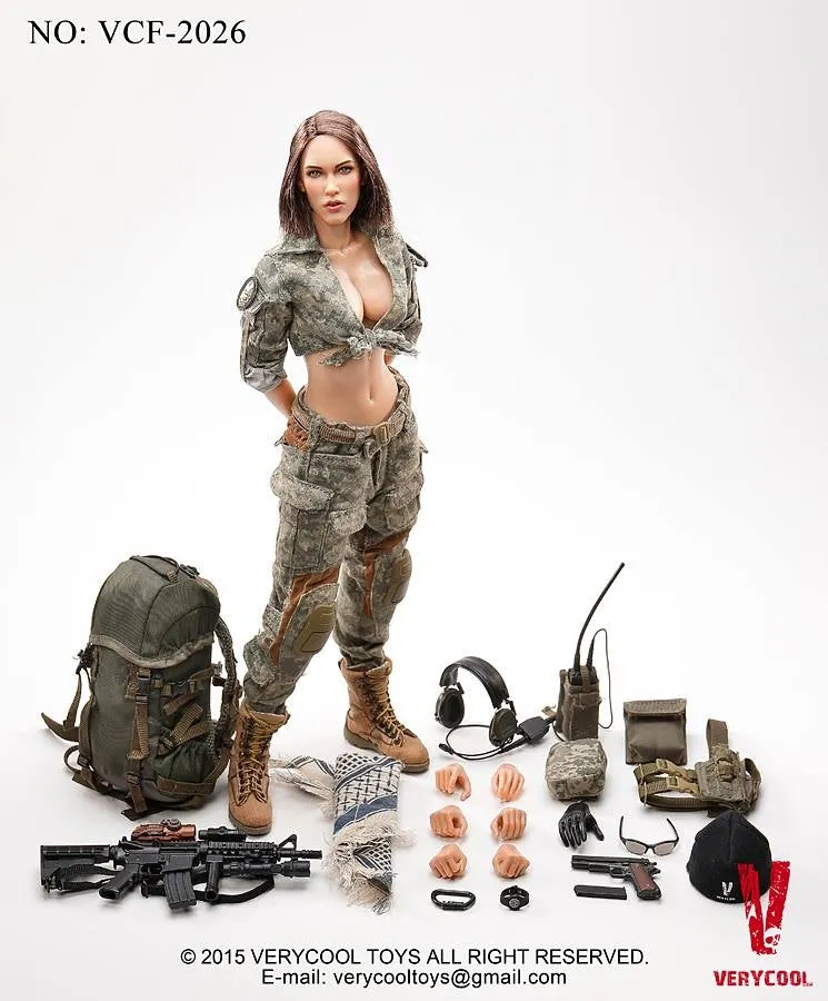 VERYCOOL - VCF-2026 - 1/6 ACU Camo Female Shooter