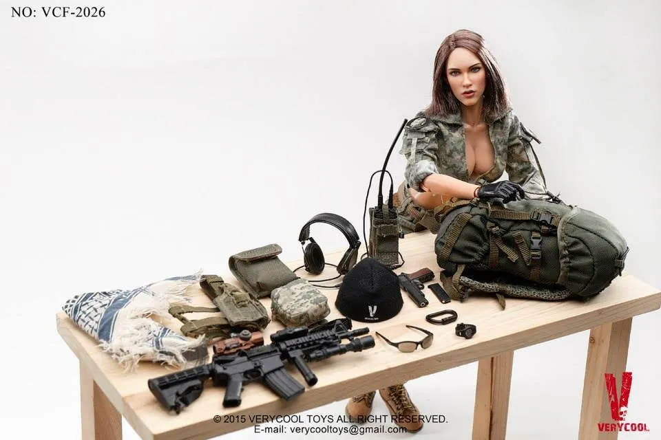VERYCOOL - VCF-2026 - 1/6 ACU Camo Female Shooter