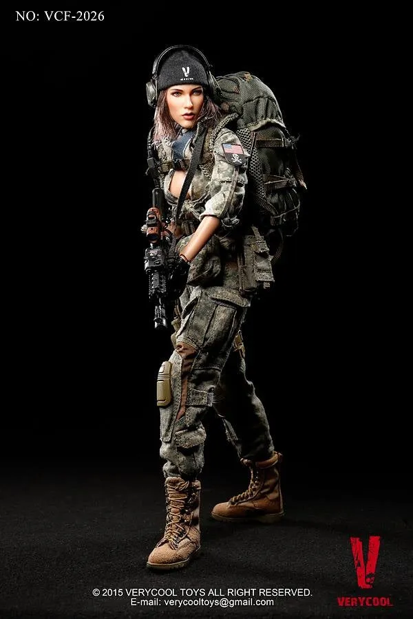VERYCOOL - VCF-2026 - 1/6 ACU Camo Female Shooter
