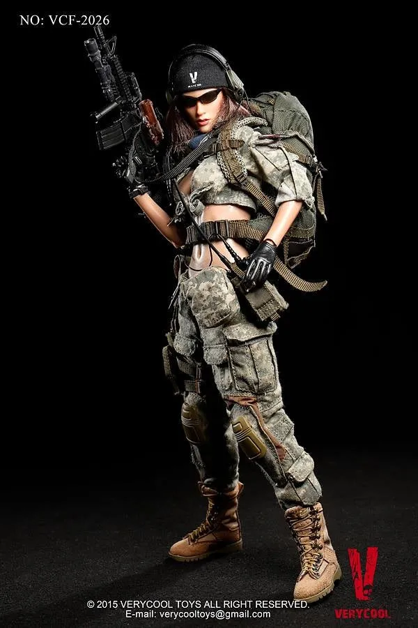 VERYCOOL - VCF-2026 - 1/6 ACU Camo Female Shooter