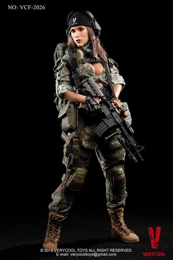 VERYCOOL - VCF-2026 - 1/6 ACU Camo Female Shooter